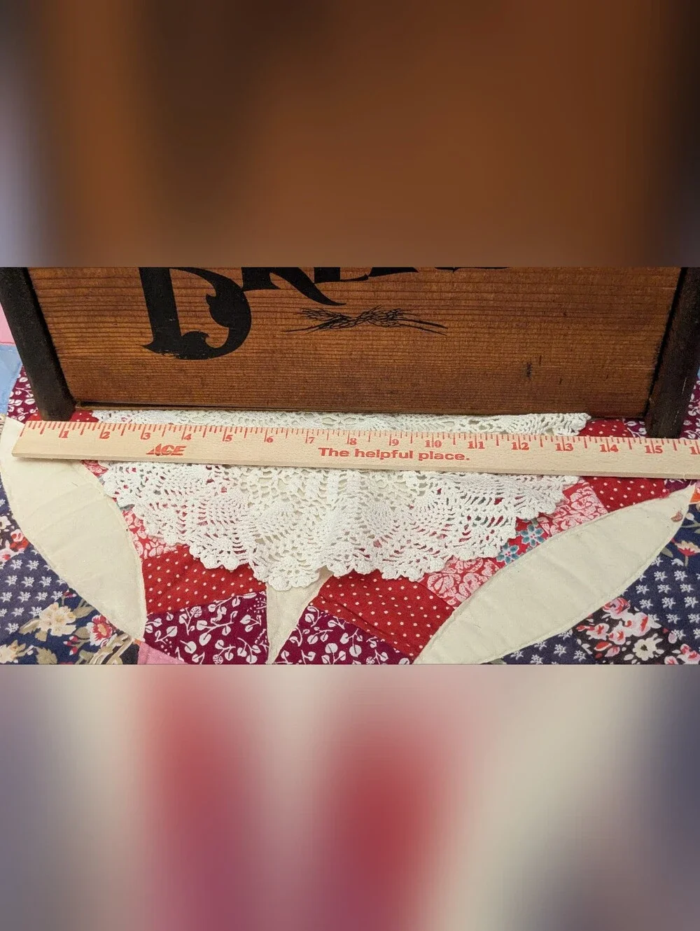 Vintage Wood Bread Box Farm House Cottagecore Grannycore Rustic Kitchen